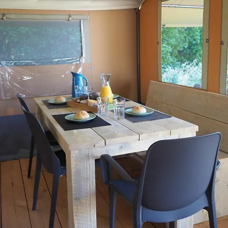 럭셔리텐트 Budget Glamping Safaritent - La Grappe *