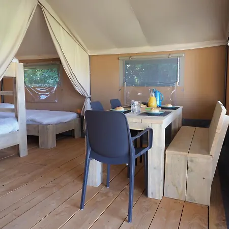Luxury tent Budget Glamping Safaritent - La Grappe *